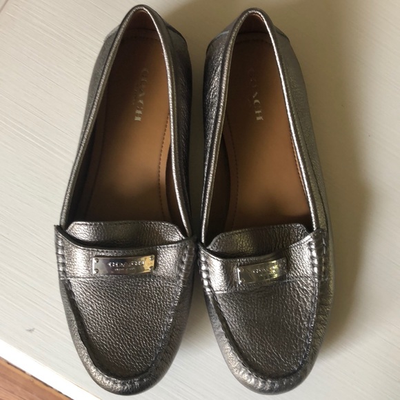 Coach Shoes - Coach | Silver | Frederica Loafers